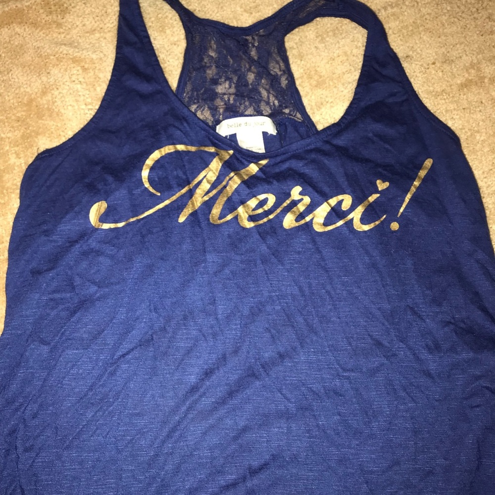 Blue Merci Top